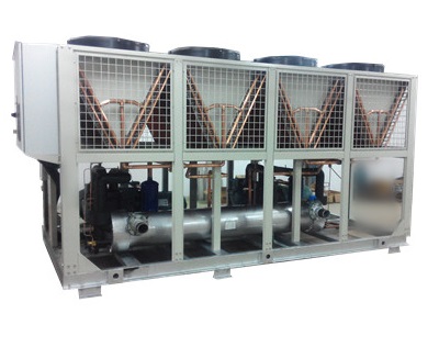 Air-cooled screw chiller unit