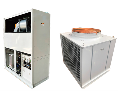 Air-cooled package unit